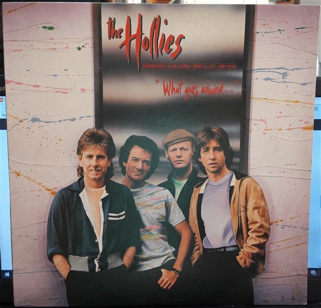 HOLLIES - WHAT GOES AROUND... (1983) - 2.EL PLAK