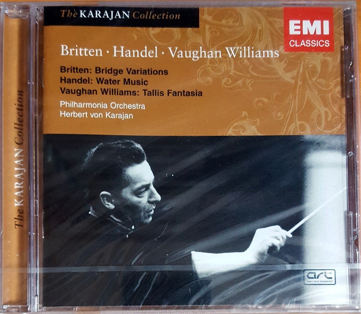 BRITTEN, HANDEL, VAUGHAN WILLIAMS / PHILHARMONIA ORCHESTRA, HERBERT VON KARAJAN (2005) EMI CLASSICS CD SIFIR