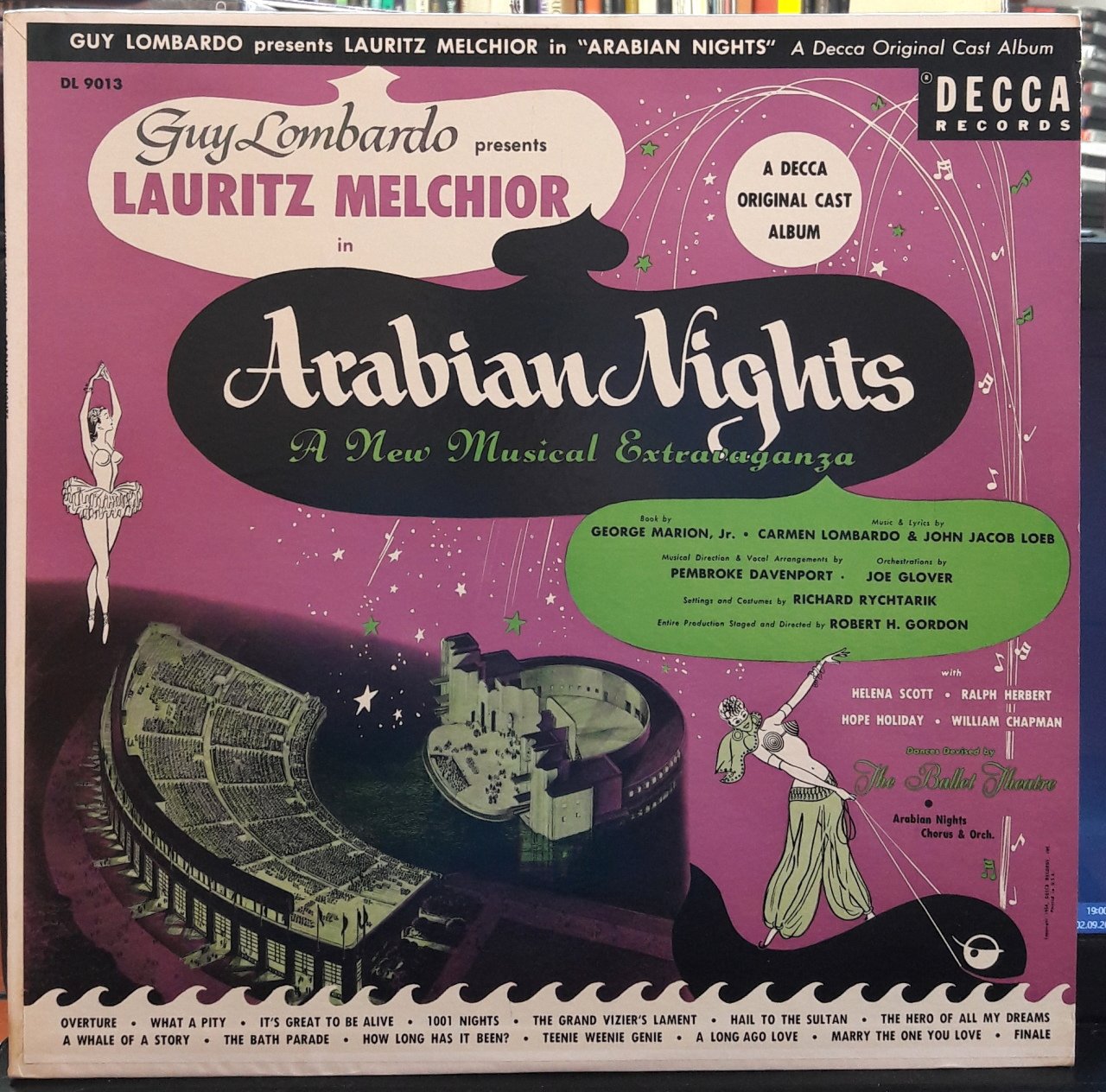 ARABIAN NIGHTS - LAURITZ MELCHIOR - PLAK 2.EL