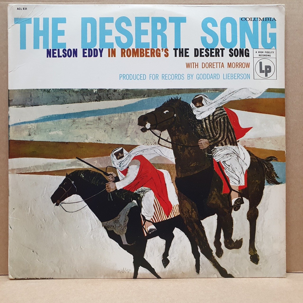 THE DESERT SONG / NELSON EDDY, DORETTA MORROW - LP 2.EL PLAK