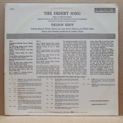 THE DESERT SONG / NELSON EDDY, DORETTA MORROW - LP 2.EL PLAK