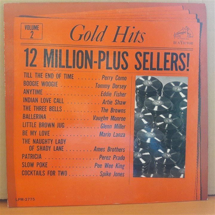 12 MILLION-PLUS SELLERS! VOLUME 2 (1963) - LP 2.EL PLAK