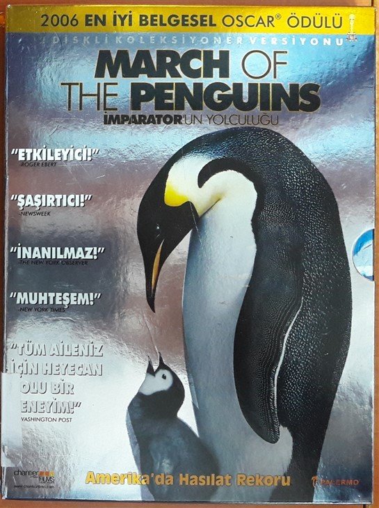 İMPARATOR'UN YOLCULUĞU - MARCH OF THE PENGUINS - LUC JACQUET - 2DVD 2.EL BELGESEL