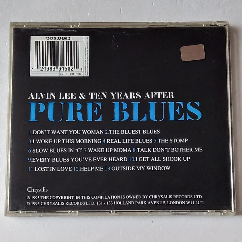 ALVIN LEE & TEN YEARS AFTER – PURE BLUES (1995) - CD 2.EL