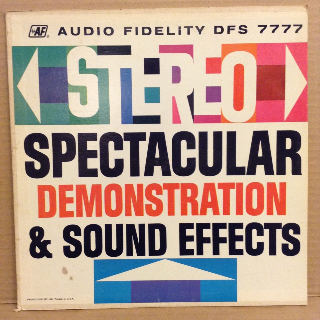 STEREO SPECTACULAR DEMONSTRATION & SOUND EFFECTS 2.EL PLAK