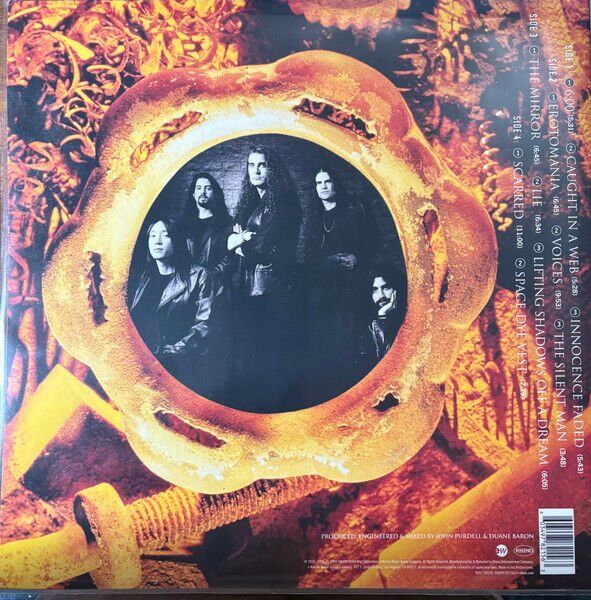 DREAM THEATER – AWAKE (1994) - 2LP 2025 REISSUE REPRESS LIMITED EDITION CLEAR VINYL SIFIR PLAK