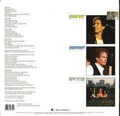 SIMON AND GARFUNKEL - CONCERT IN CENTRAL PARK (1982) - 2LP MUSIC ON VINYL 180GR SIFIR