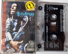 BUSTA RHYMES - WHEN DISASTER STRIKES (1997) BALET CASSETTE MADE IN TURKEY ''USED''