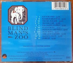 10,000 MANIACS - BLIND MAN'S ZOO (1989) MADE IN USA CD 2.EL