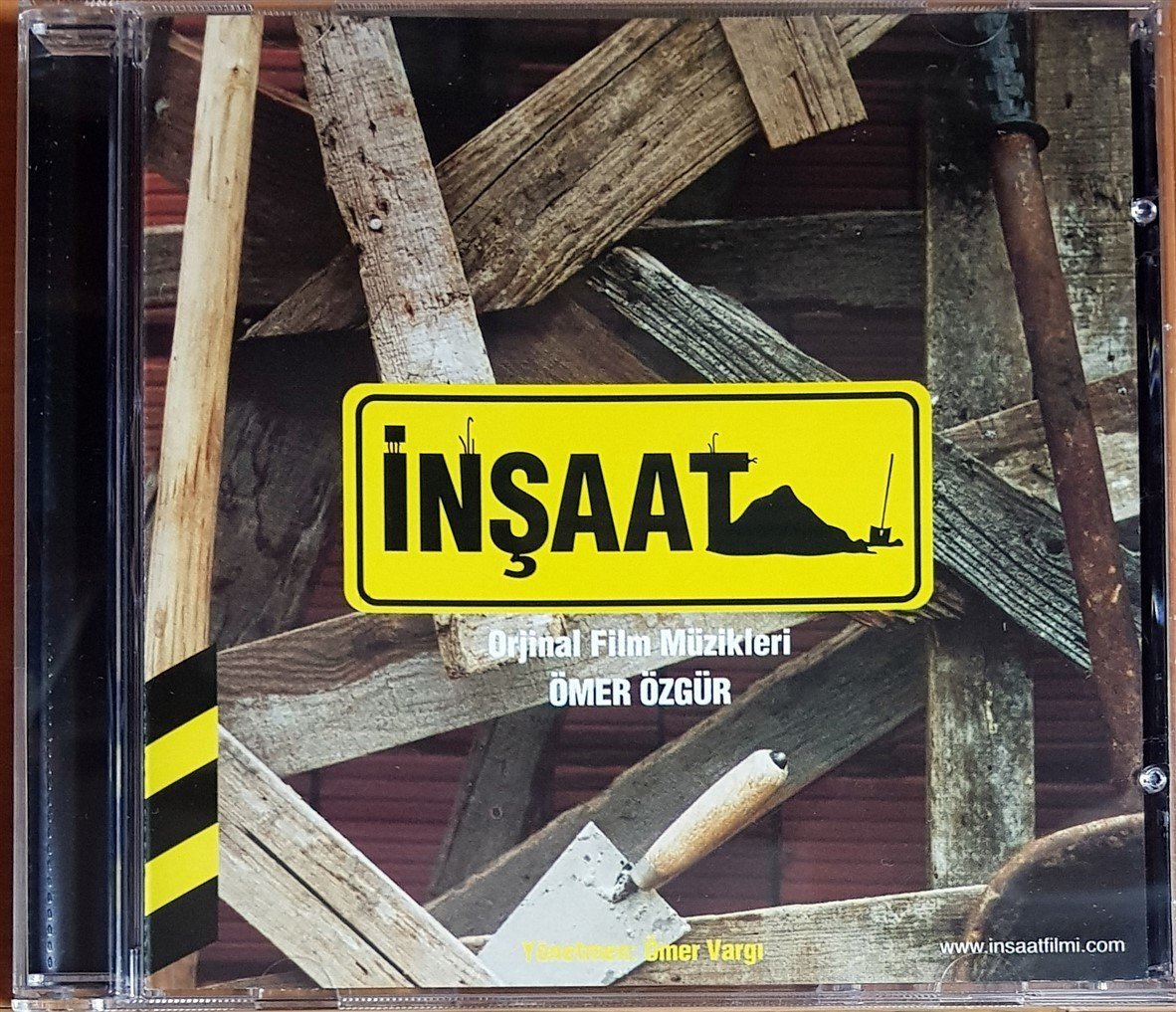 İNŞAAT ORJİNAL FİLM MÜZİKLERİ / ÖMER ÖZGÜR (2003) CD 2.EL