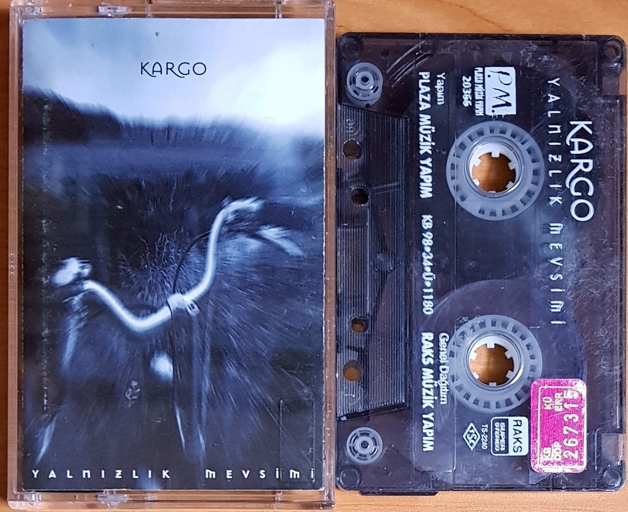 KARGO - YALNIZLIK MEVSİMİ (1998) PLAZA MÜZİK KASET 2.EL