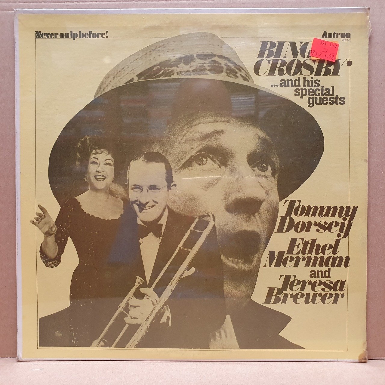 BING CROSBY - AND HIS SPECIAL GUESTS - LP DÖNEM BASKISI SIFIR PLAK