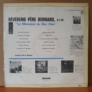 REVEREND PERE BERNARD O.F.M. - LE MENESTREL DU BON DIEU - LP 2.EL PLAK