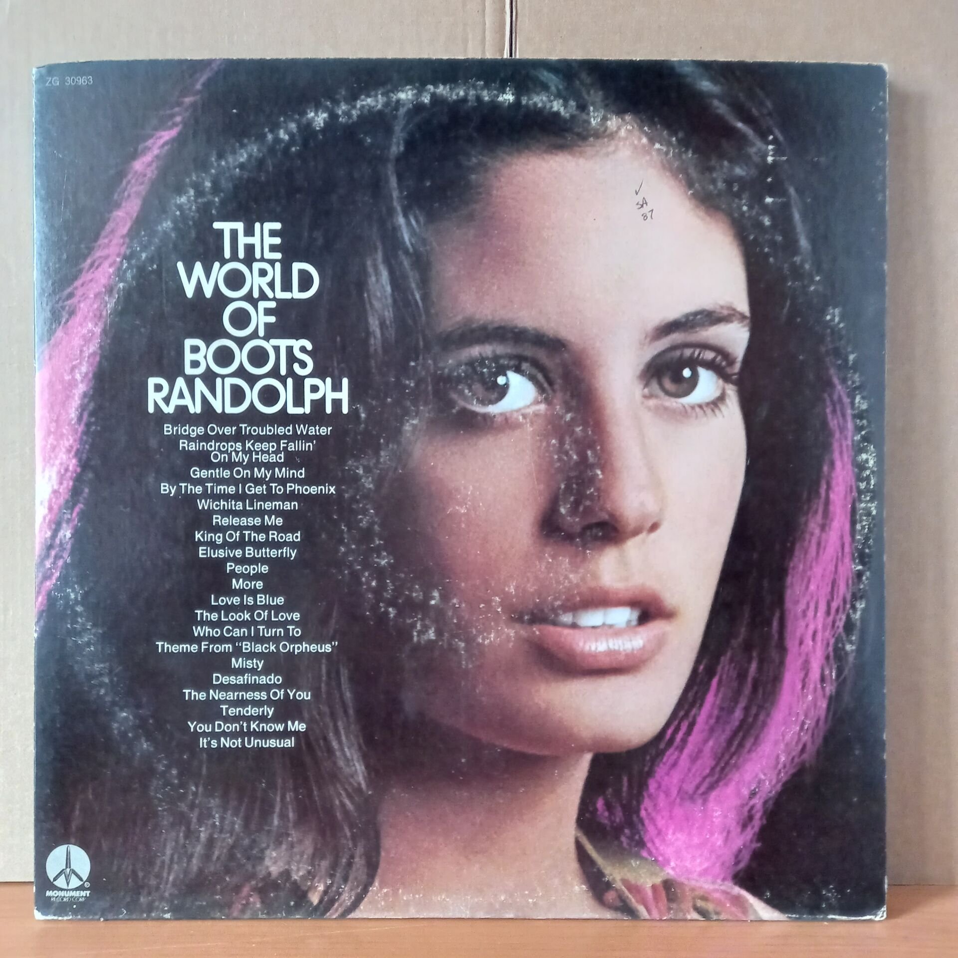 BOOTS RANDOLPH – THE WORLD OF BOOTS RANDOLPH (1971) - 2LP 2.EL PLAK
