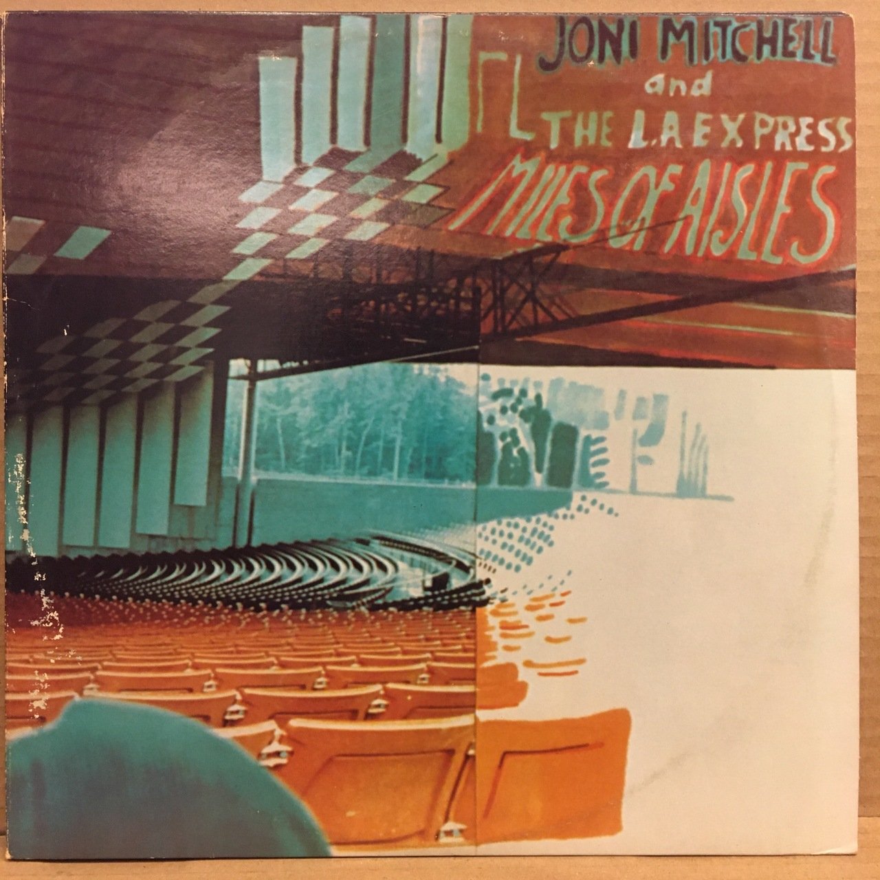 JONI MITCHELL - MILES OF AISLES (1974) 2.EL 2PLAK