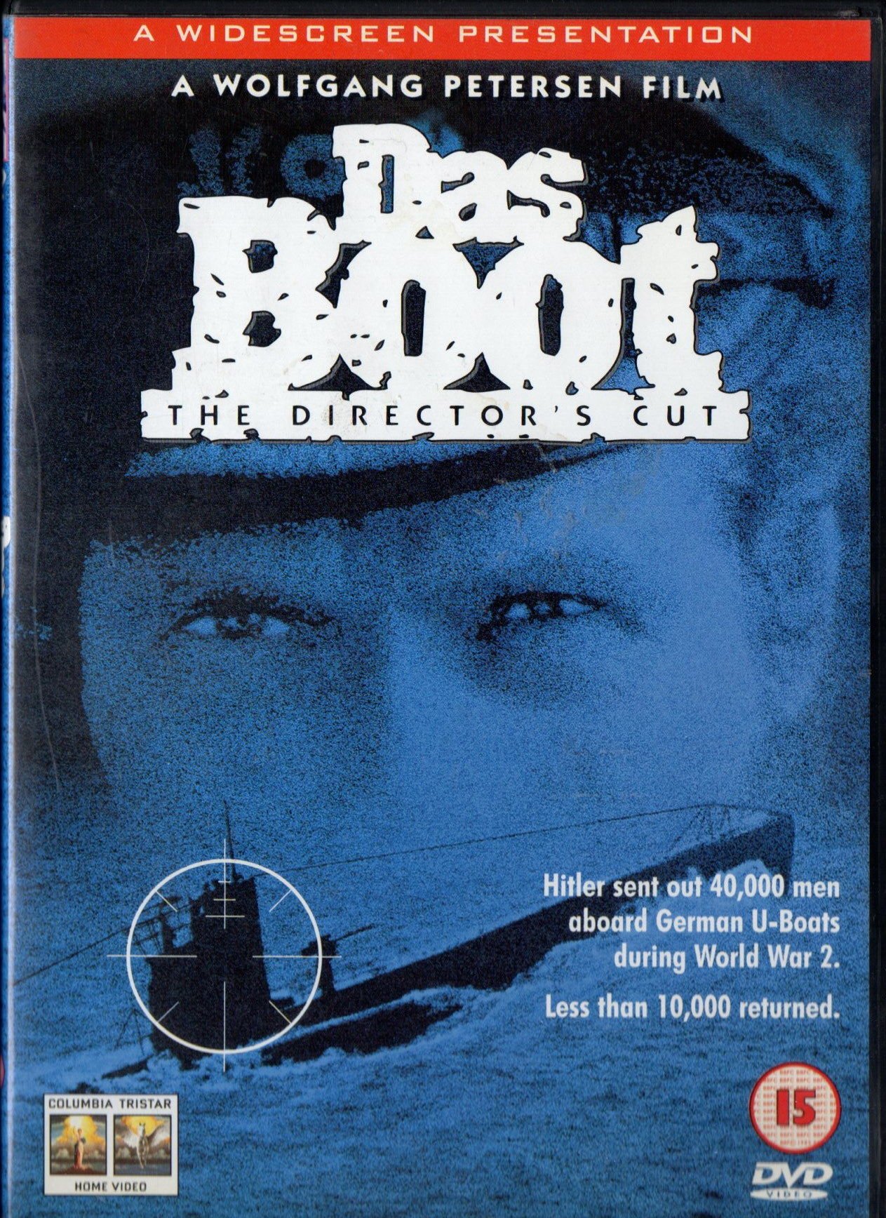 DAS BOOT - DENİZ ALTI - HERBERT GRÖNEMEYER - WOLFGANG PETERSEN - DVD 2.EL