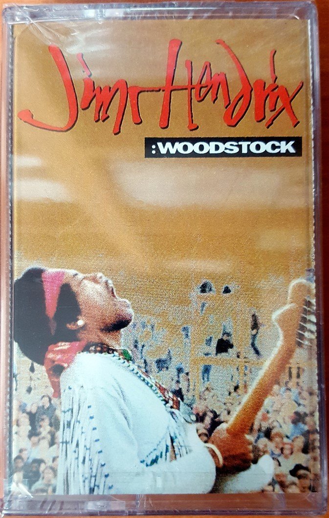 JIMI HENDRIX - WOODSTOCK (1994) YONCA CASSETTE MADE IN TURKEY ''NEW''