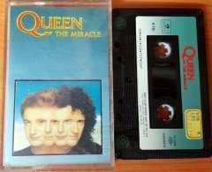 QUEEN - THE MIRACLE (1989) KENT CASSETTE MADE IN TURKEY ''USED'' PAPER LABEL
