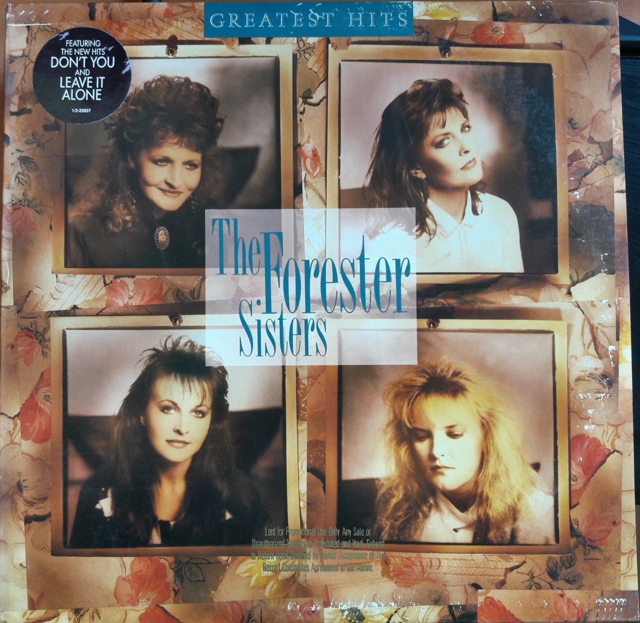 FORESTER SISTERS - GREATEST HITS - 2.EL PLAK
