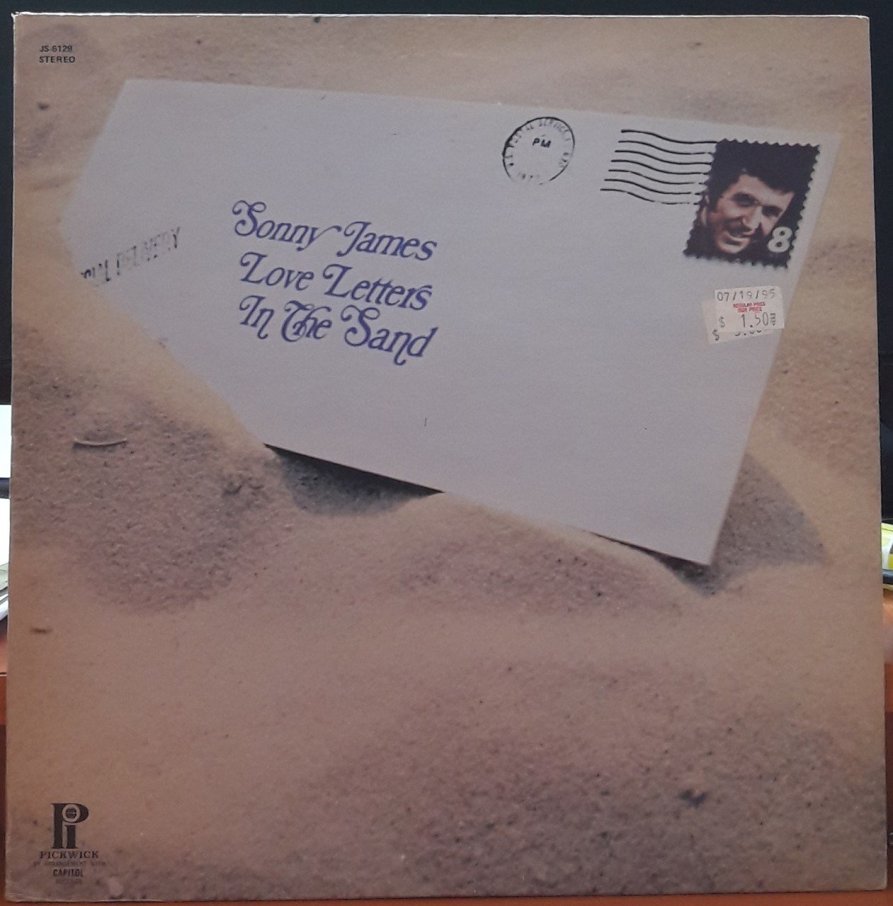 SONNY JAMES - LOVE LETTERS IN THE SAND - PLAK 2.EL