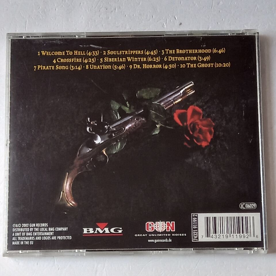 RUNNING WILD – THE BROTHERHOOD (2002) - CD REISSUE 2.EL