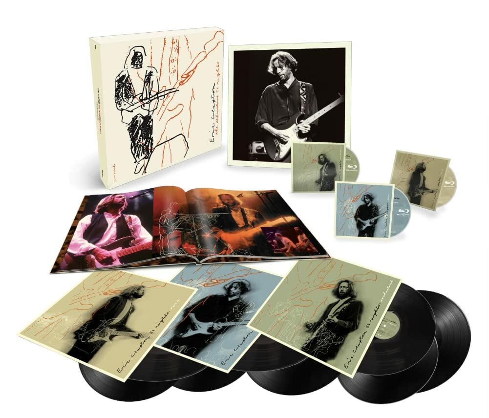 ERIC CLAPTON - DEFINITIVE 24 NIGHTS -  8LP + 3 BLU-RAY 180GR 2023 EDITION SIFIR PLAK