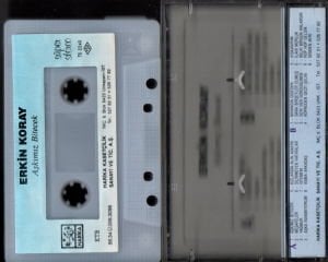 ERKİN KORAY - AŞKIMIZ BİTECEK (1986) - KASET 2.EL
