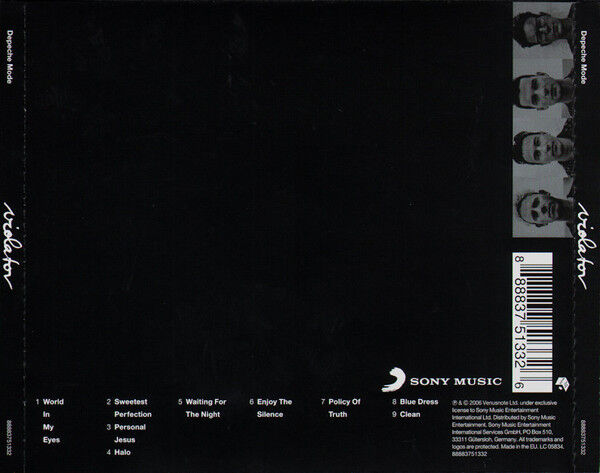 DEPECHE MODE – VIOLATOR (1990) - CD REMASTERED REISSUE JEWEL CASE AMBALAJINDA SIFIR