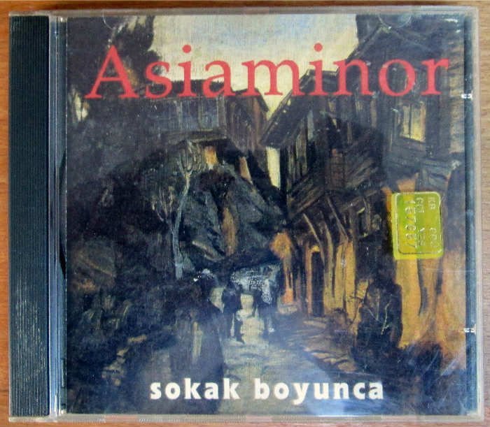 ASIAMINOR - SOKAK BOYUNCA (1995) - CD 2.EL KAMİL ERDEM