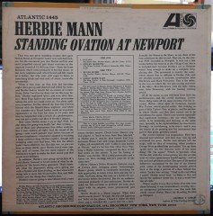 HERBIE MANN - STANDING OVATION AT NEWPORT (1965) - 2.EL PLAK
