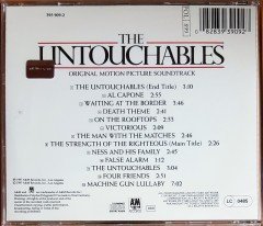 THE UNTOUCHABLES SOUNDTRACK / ENNIO MORRICONE (1987) A&M RECORDS CD 2.EL