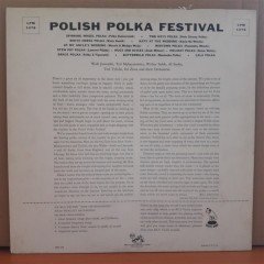POLISH POLKA FESTIVAL (1955) - LP 2.EL PLAK