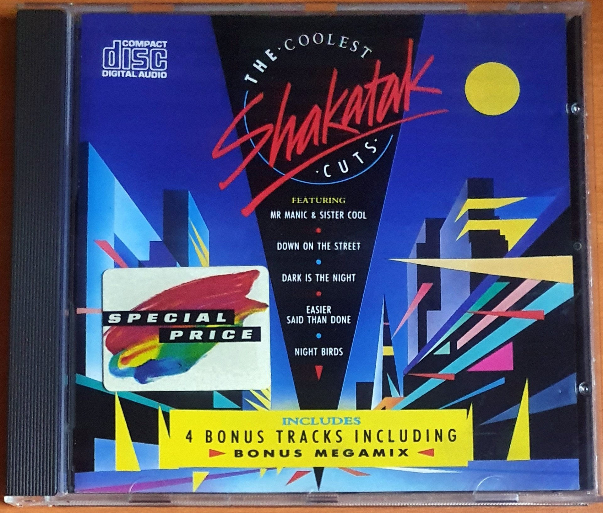 SHAKATAK - THE COOLEST CUTS (1988) - CD 2.EL