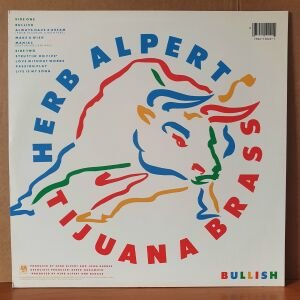 HERB ALPERT / TIJUANA BRASS - BULLISH (1984) - LP 2.EL PLAK