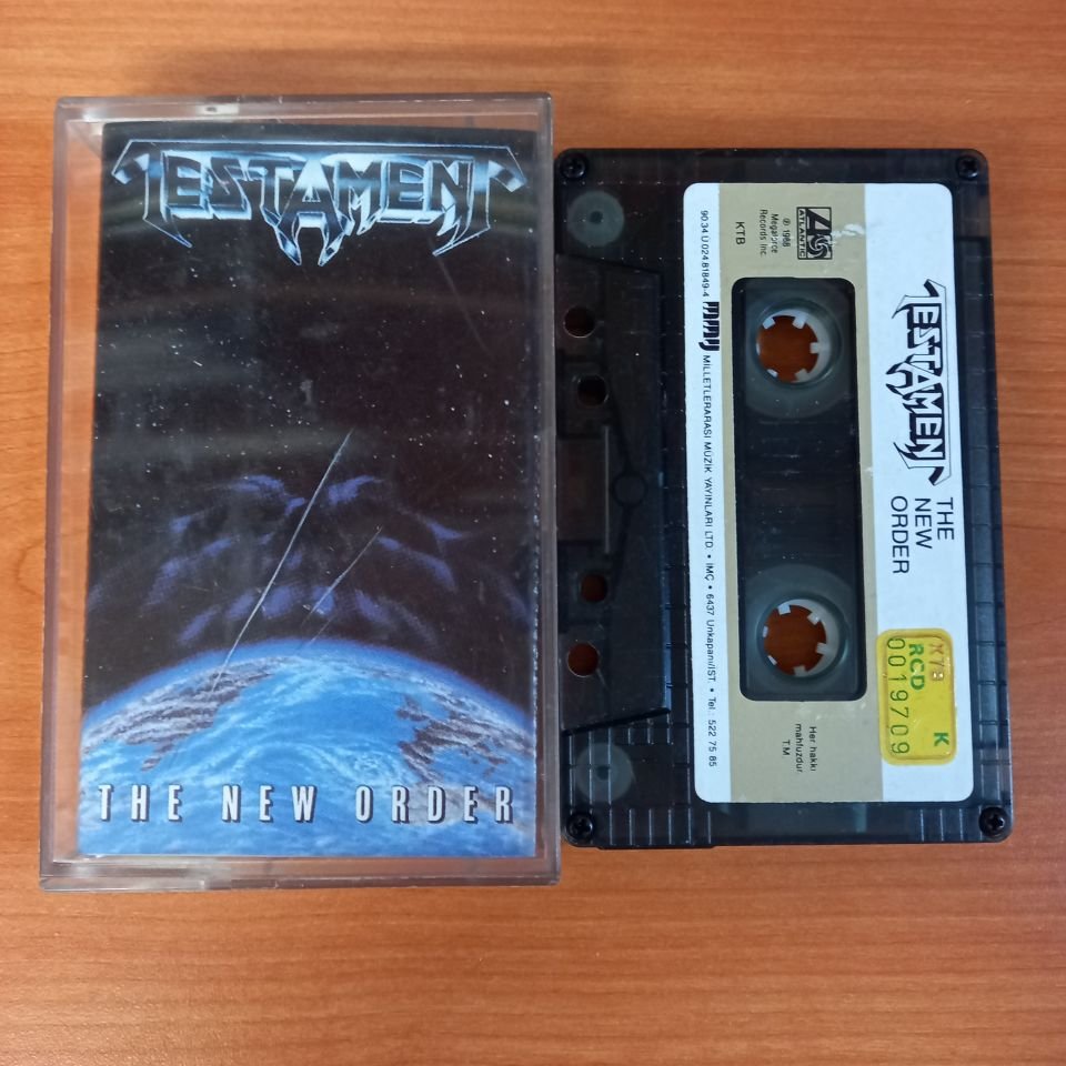 TESTAMENT - THE NEW ORDER (1988) - KASET 2.EL