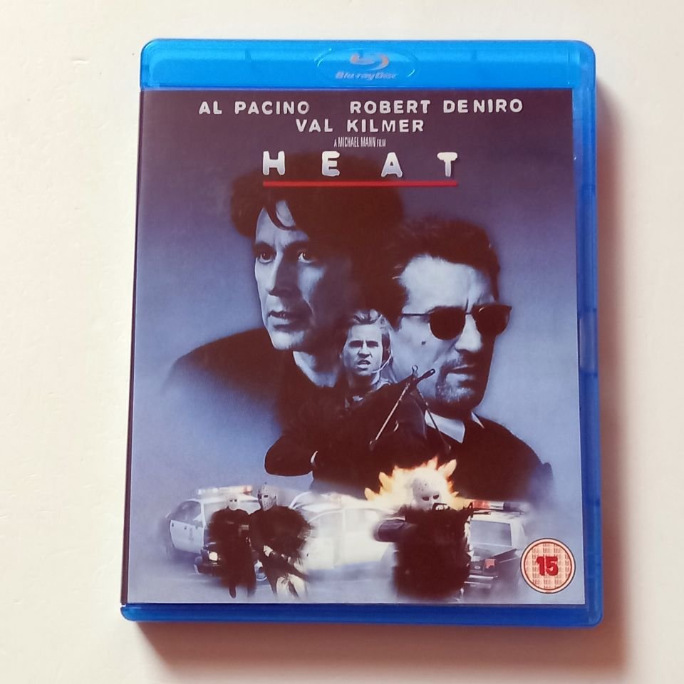HEAT - AL PACINO, ROBERT DE NIRO, VAL KILMER - YÖN.: MICHAEL MANN  - BLU-RAY 2.EL REGION FREE TÜRKÇE ALTYAZI YOKTUR