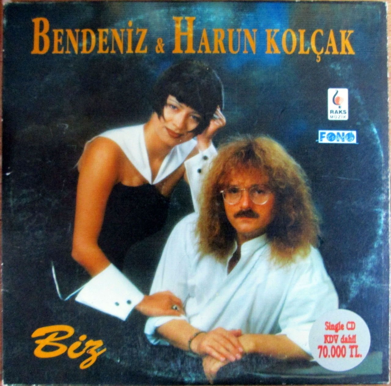 BENDENİZ & HARUN KOLÇAK - BİZ SINGLE CD 2.EL