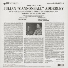 CANNONBALL ADDERLEY - SOMETHIN' ELSE - LP SIFIR