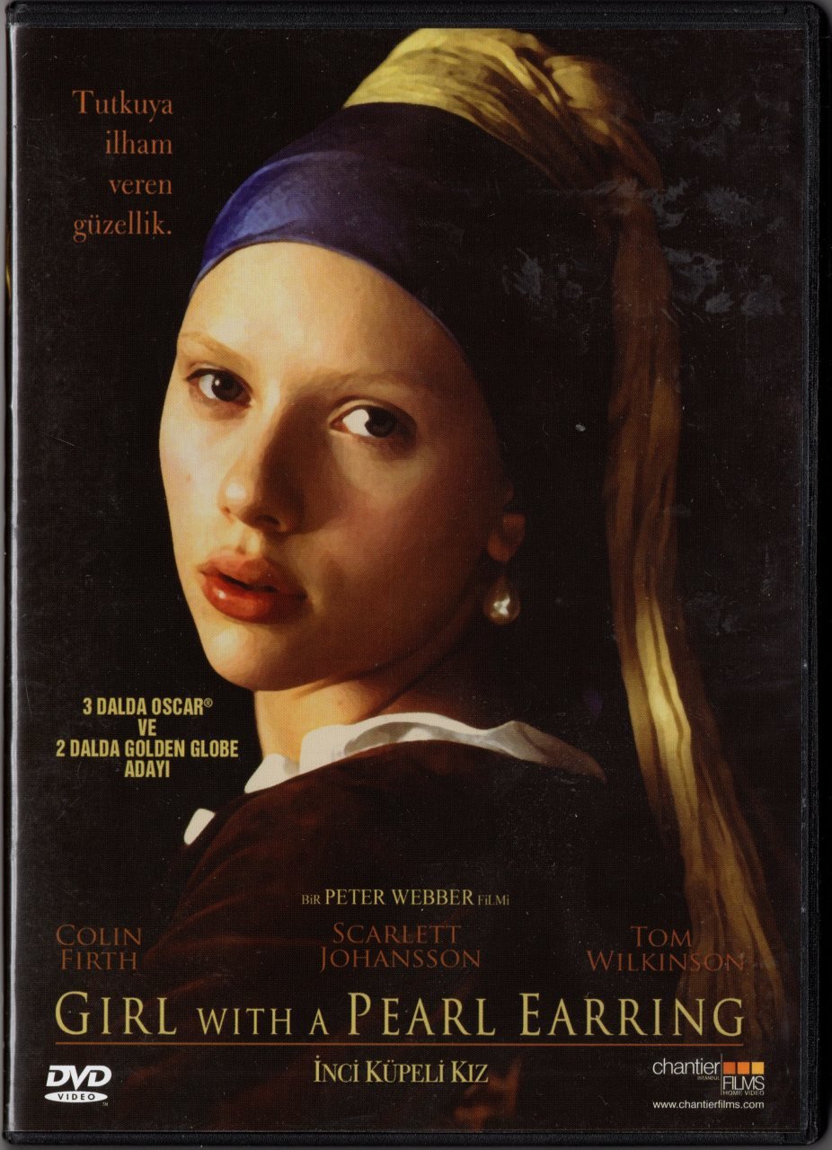 GIRL WITH A PEARL EARRING - İNCİ KÜPELİ KIZ - SCARLETT JOHANSSON - COLIN FIRTH - TOM WILKINSON - PETER WEBBER - DVD 2.EL