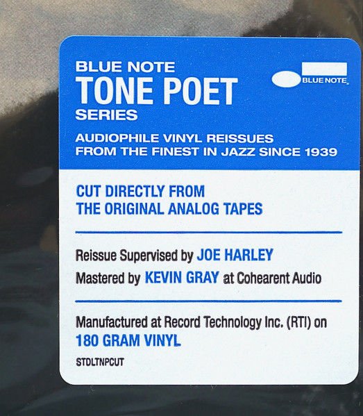 CARMELL JONES FEATURING HAROLD LAND – THE REMARKABLE CARMELL JONES (1961) - LP 2023 REISSUE 180GR GATEFOLD TONE POET SERIES SIFIR PLAK