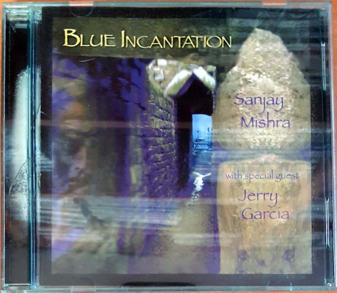 BLUE INCANTATION SANJAY MISHRA JERRY GARCIA (1995) RYKODISC CD 2.EL