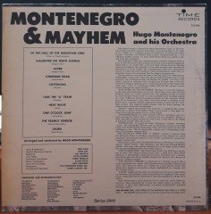 HUGO MONTENEGRO - MONTENEGRO & MAYHEM - PLAK 2.EL