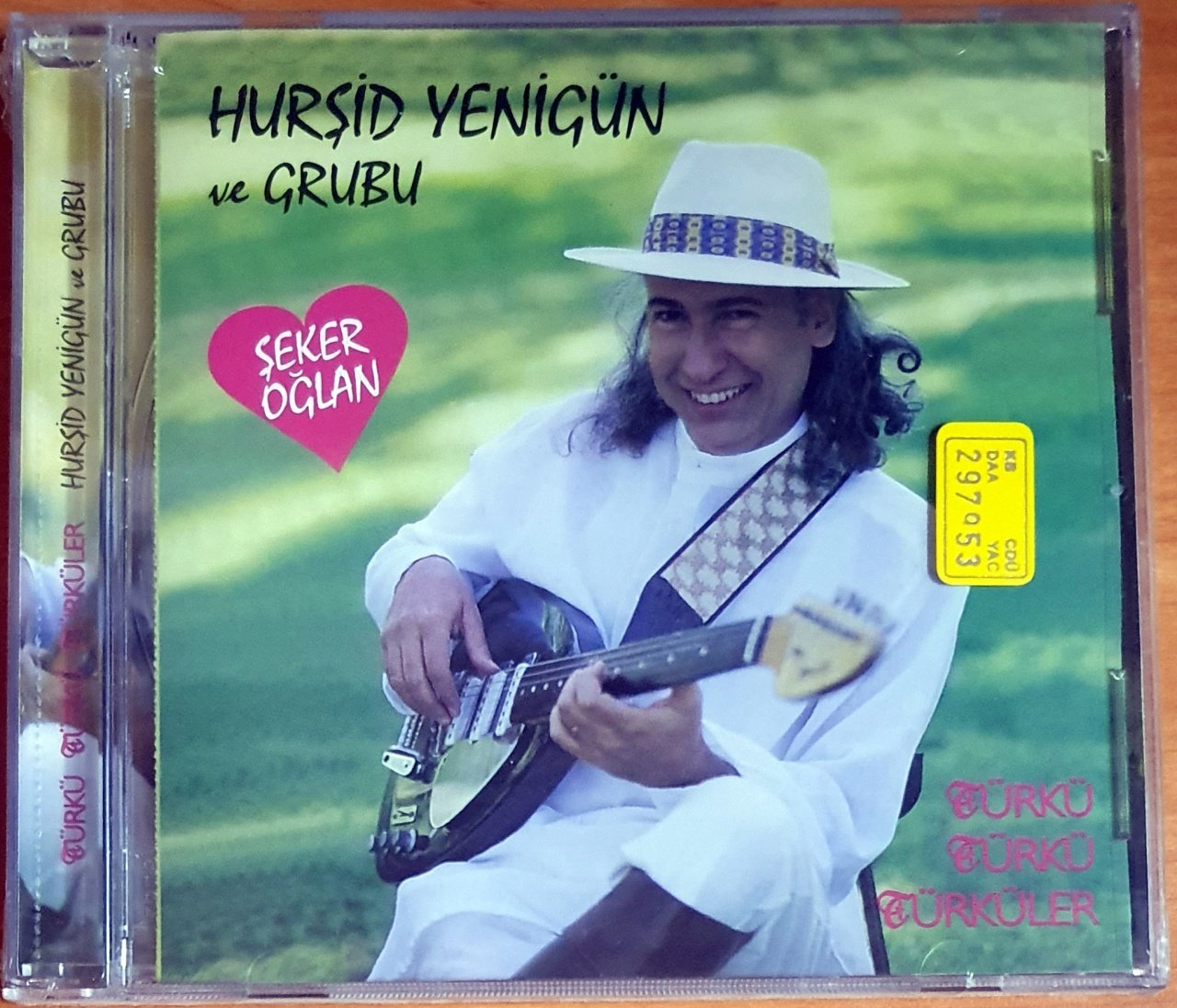 HURŞİD YENİGÜN VE GRUBU - TÜRKÜ TÜRKÜ TÜRKÜLER (1998) - CD SIFIR