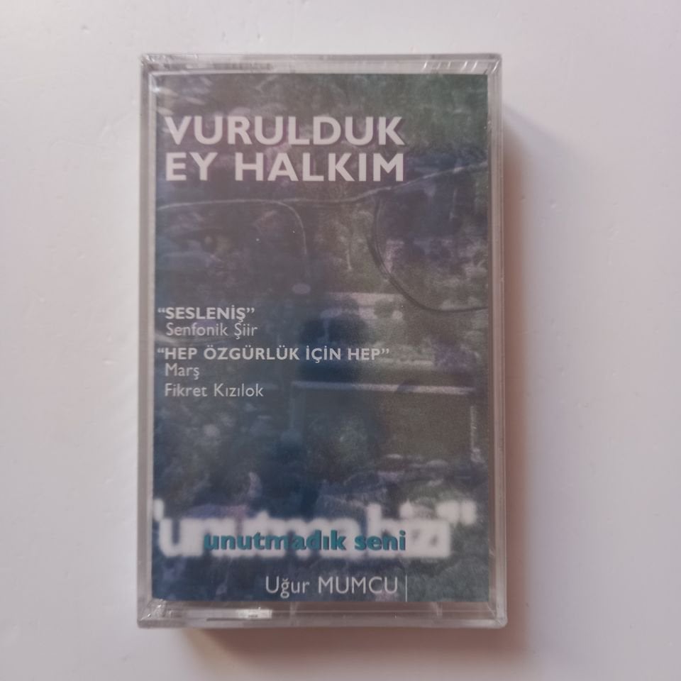 VURULDUK EY HALKIM / SESLENİŞ (1995) - KASET SIFIR