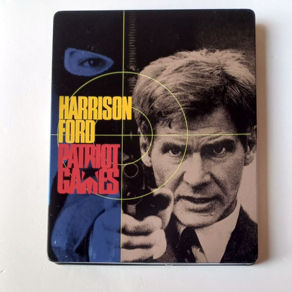 PATRIOT GAMES - HARRISON FORD, SEAN BEAN - YÖN.: PHILLIP NOYCE - BLU-RAY  STEELBOOK METAL KUTU 2.EL TÜRKÇE ALTYAZI YOKTUR