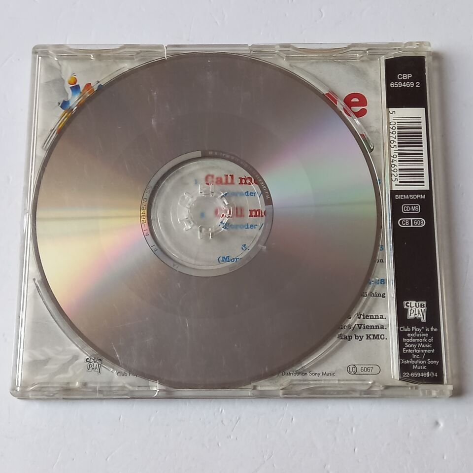 JAM THE HOUSE FEAT. PRINCESS – CALL ME (1993) - CDSINGLE 2.EL