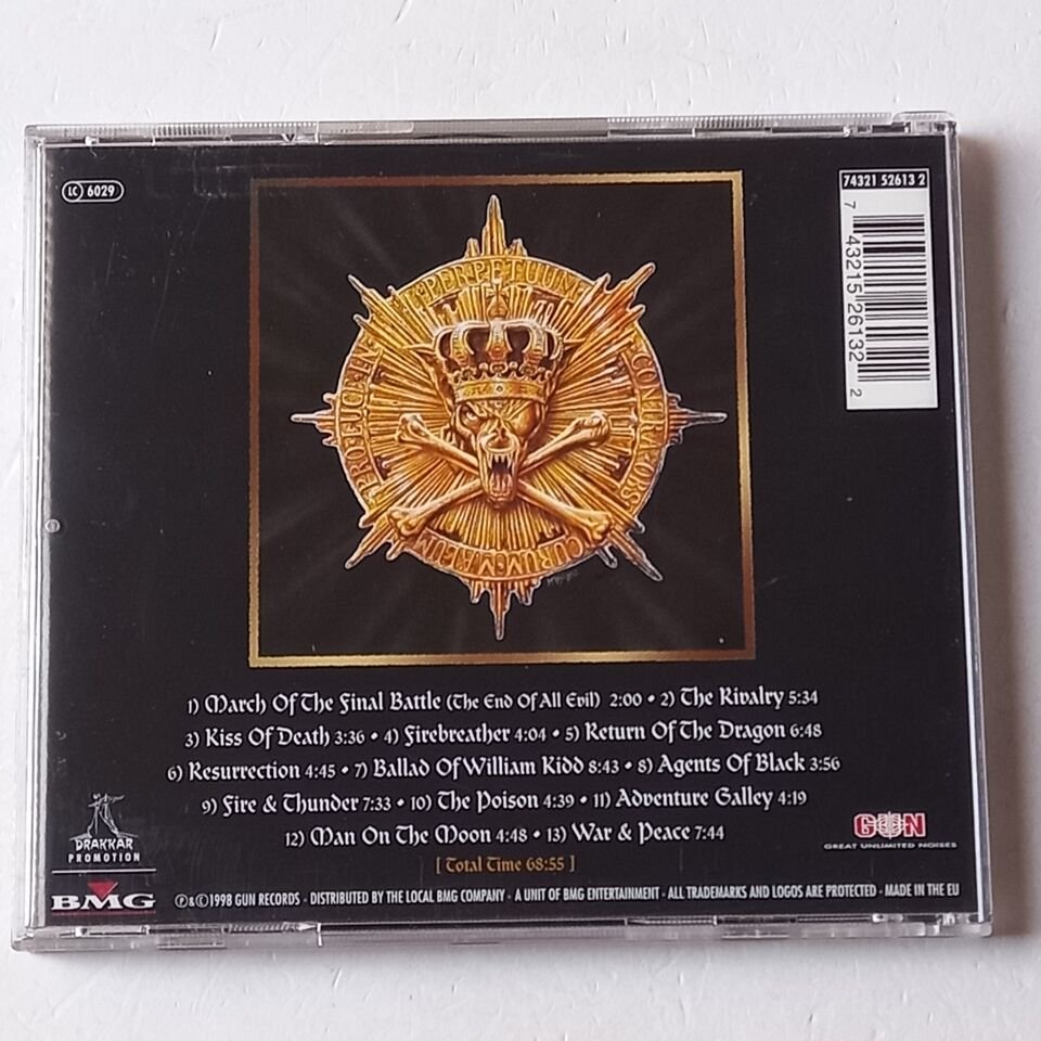 RUNNING WILD – THE RIVALRY (1998) - CD 2.EL