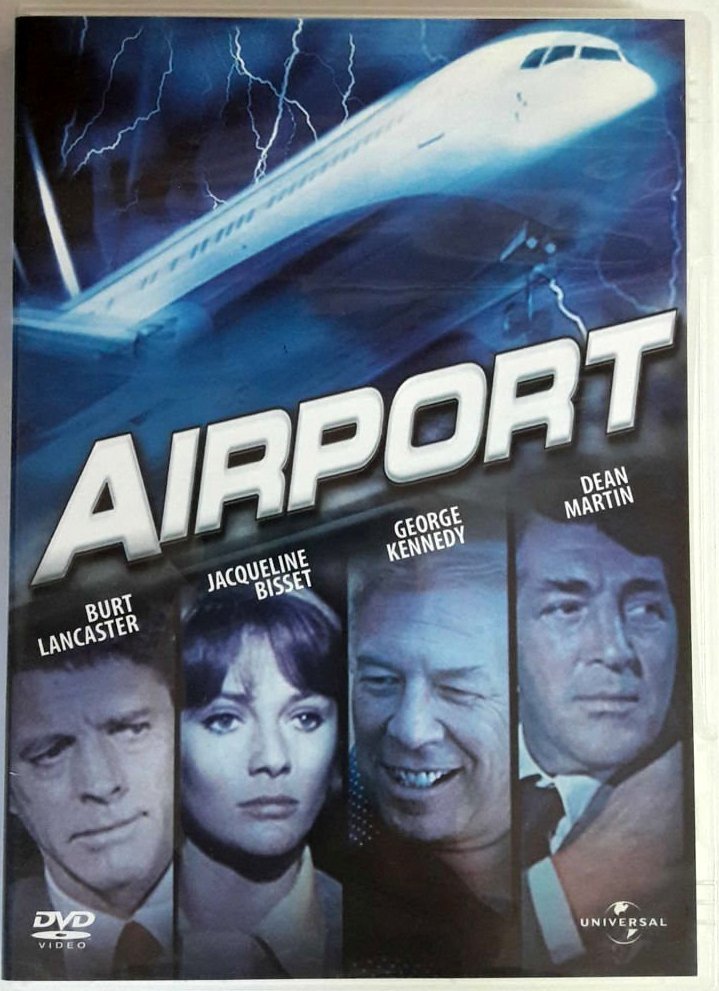 AIRPORT - HAVAALANI - BURT LANCESTER - JACQUELINE BISSET - DEAN MARTIN - DVD 2.EL
