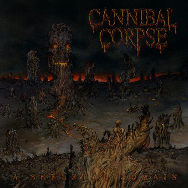 CANNIBAL CORPSE - A SKELETAL DOMAIN (2014) - LP 2026 WHITE