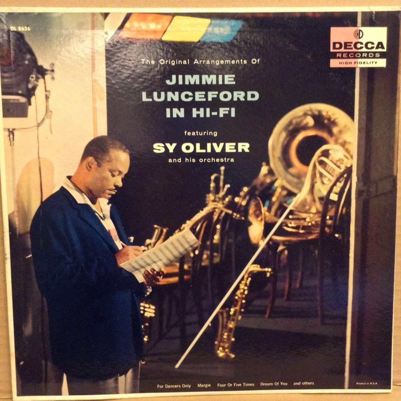 JIMMIE LUNCEFORD FEAT. SY OLIVER AND HIS ORCHESTRA - IN HI-FI 1965 2.EL PLAK